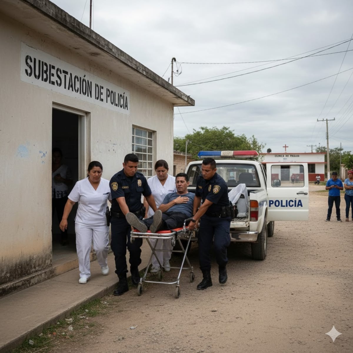 Muere hombre tras descompensarse dentro de subestación policial en Las Minas