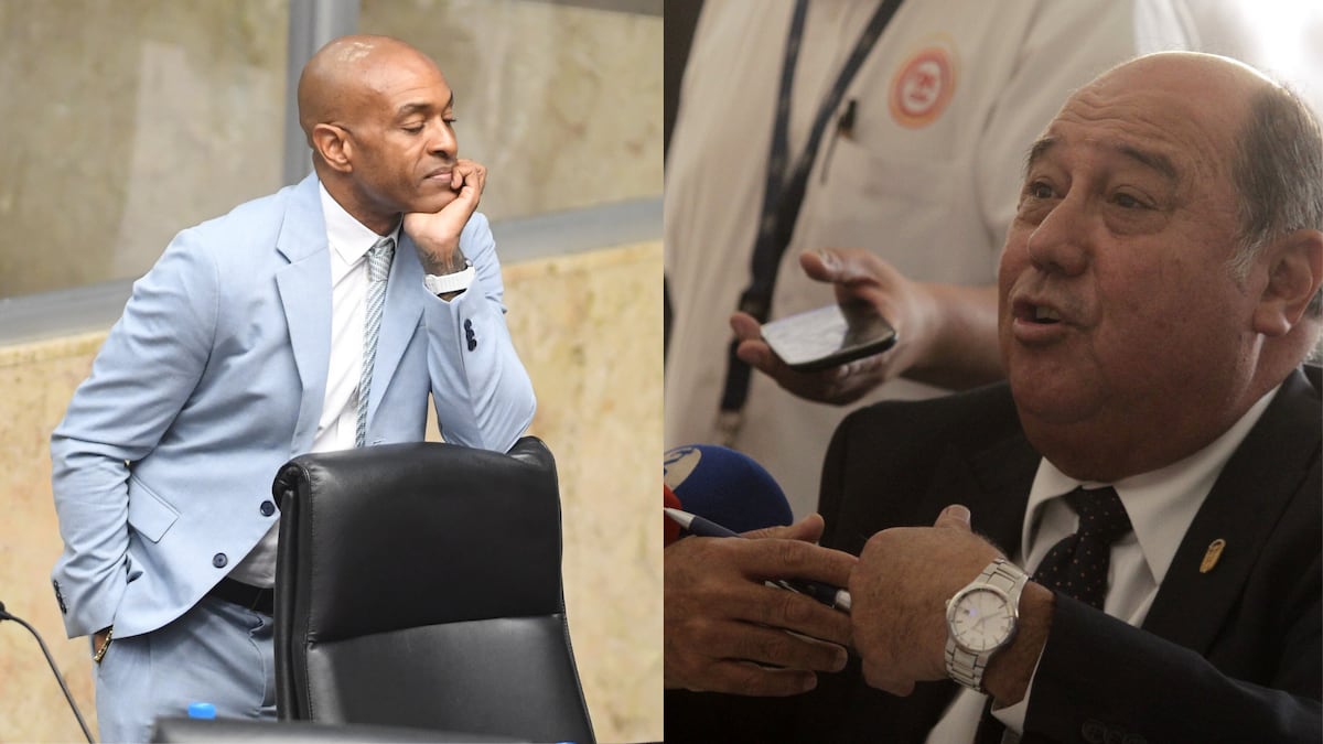 ¡Patio limoso en la Asamblea! Bolota llama ‘lambón’ a Tito Afú y este le responde