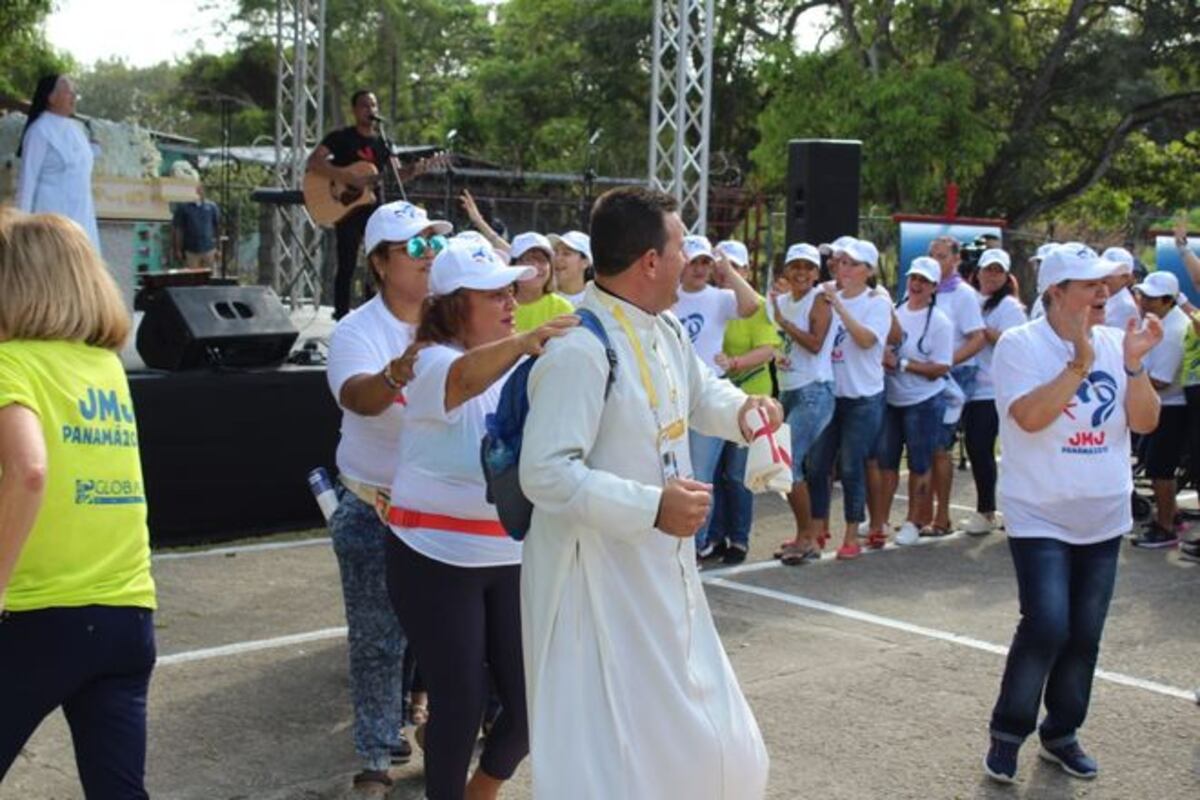 Privadas de libertad pudieron compartir con los peregrinos la palabra de Dios