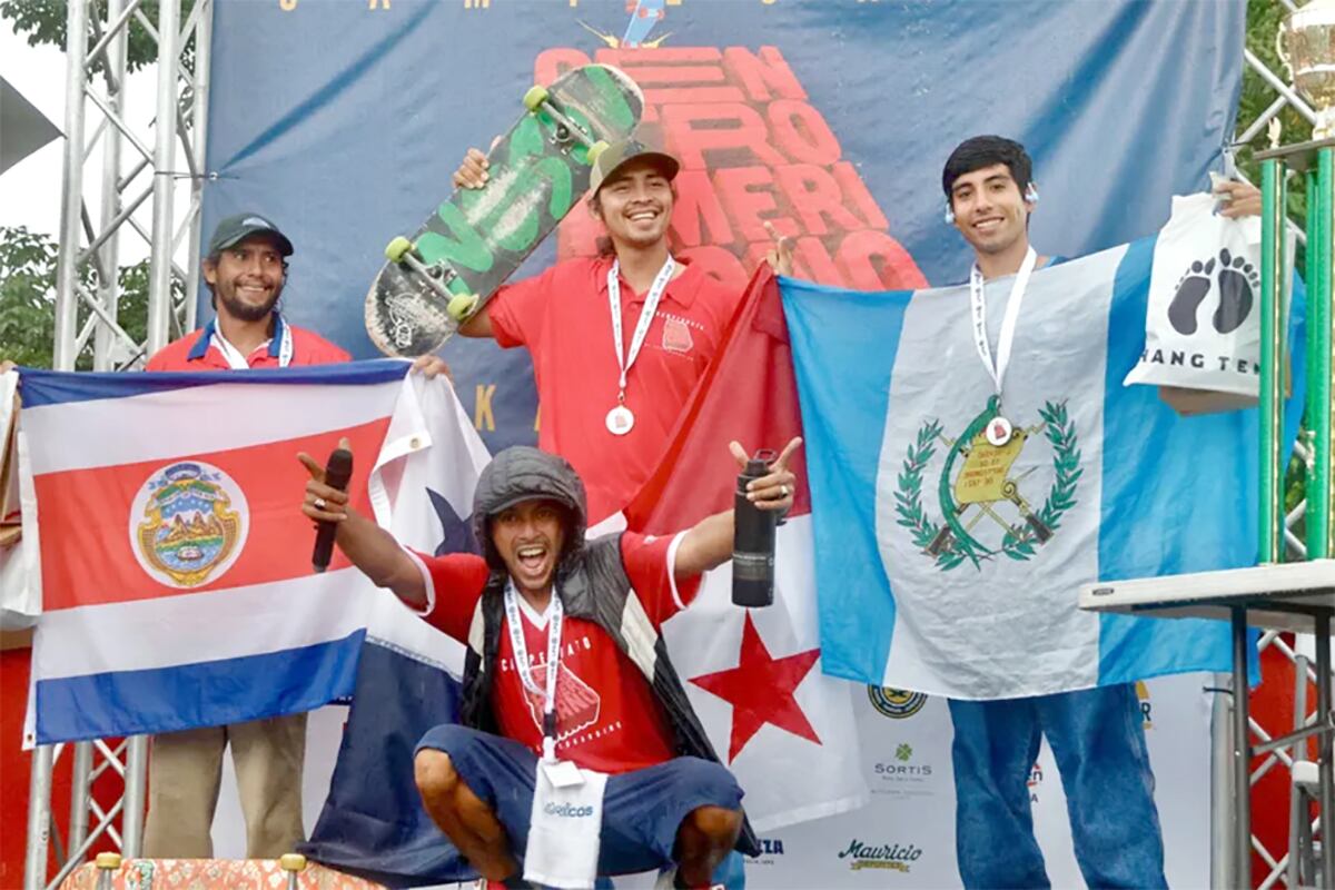¡Oro sobre ruedas! Abraham Mora pone a Panamá en lo más alto del skate centroamericano