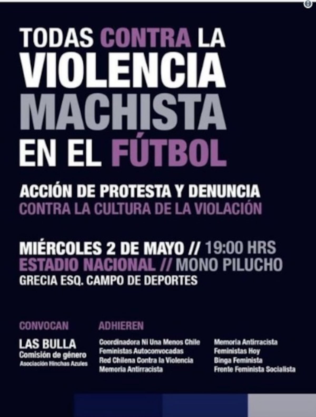 ¡REPUDIO! Grupo de 5 hinchas del fútbol chileno violan a una mujer 