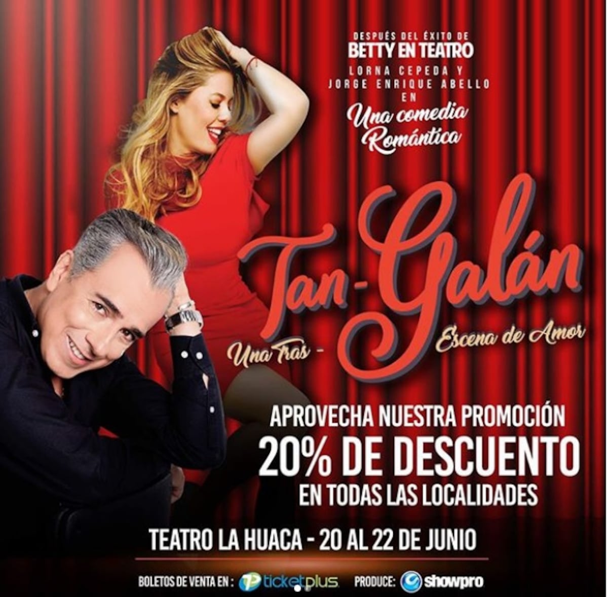 Dos actores de 'Yo soy Betty la Fea' se unen y vienen a Panamá