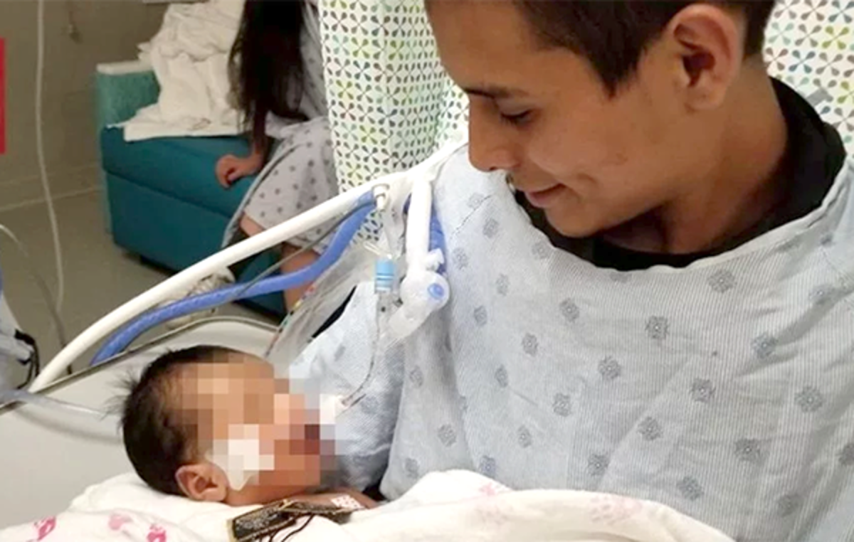 ¡Qué bueno! Bebé que fue arrancado del vientre de su madre asesinada en los Estados Unidos se recupera