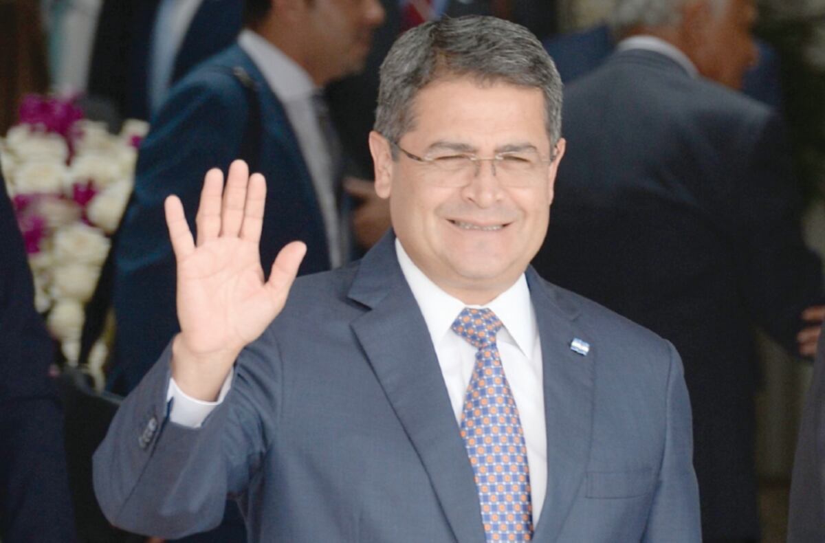 Expresidente Juan Orlando Hernández sale de prisión