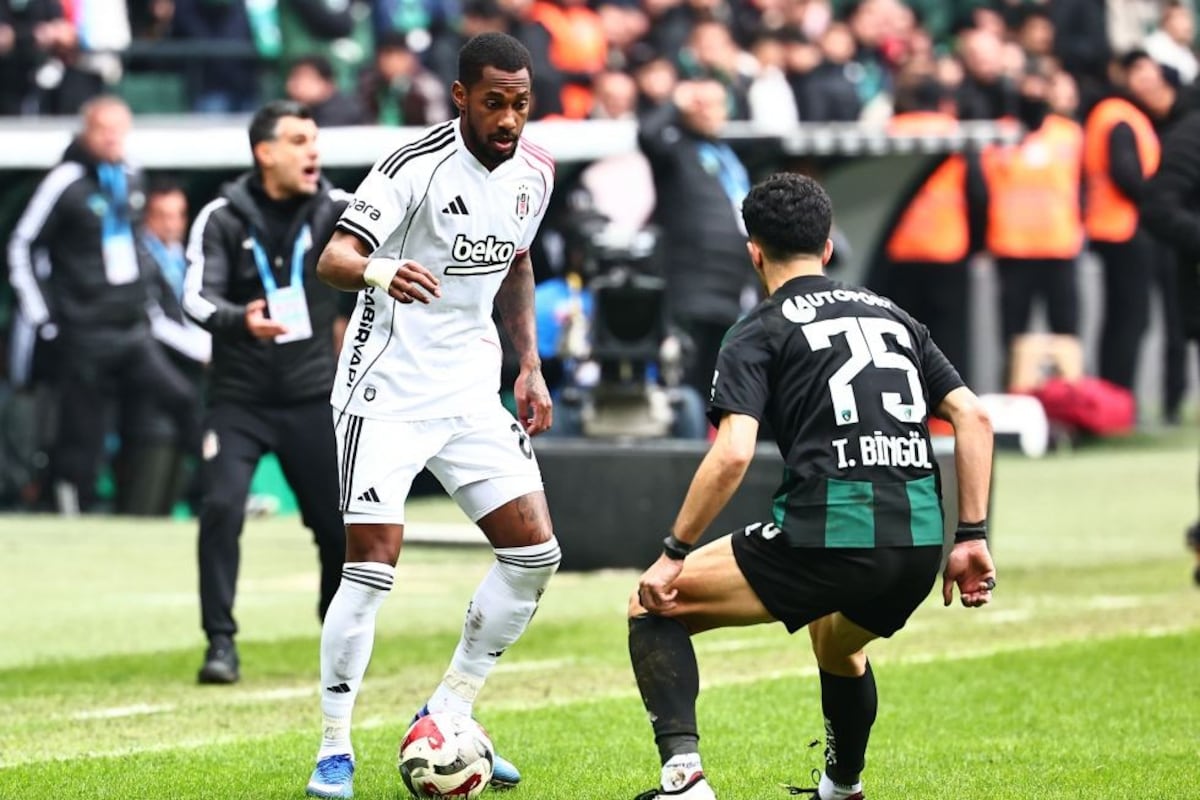 Victoria de Besiktas: Murillo brilla en una lucha táctica ante Kocaelispor