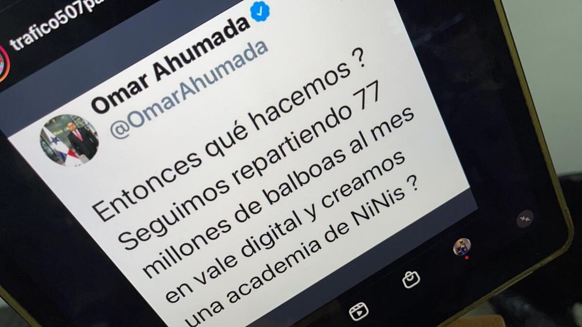 Ahumada ofrece disculpas por decir que con la entrega del vale digital se podría crear una ‘academia de NiNis’