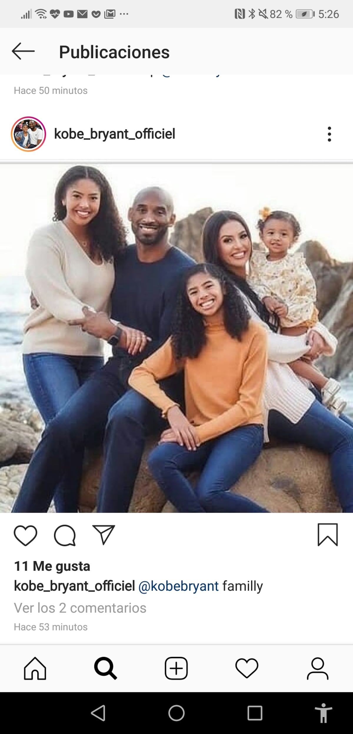 Vanessa, la latina que conquistó el corazón de Kobe Bryan y por la que aprendió a hablar español