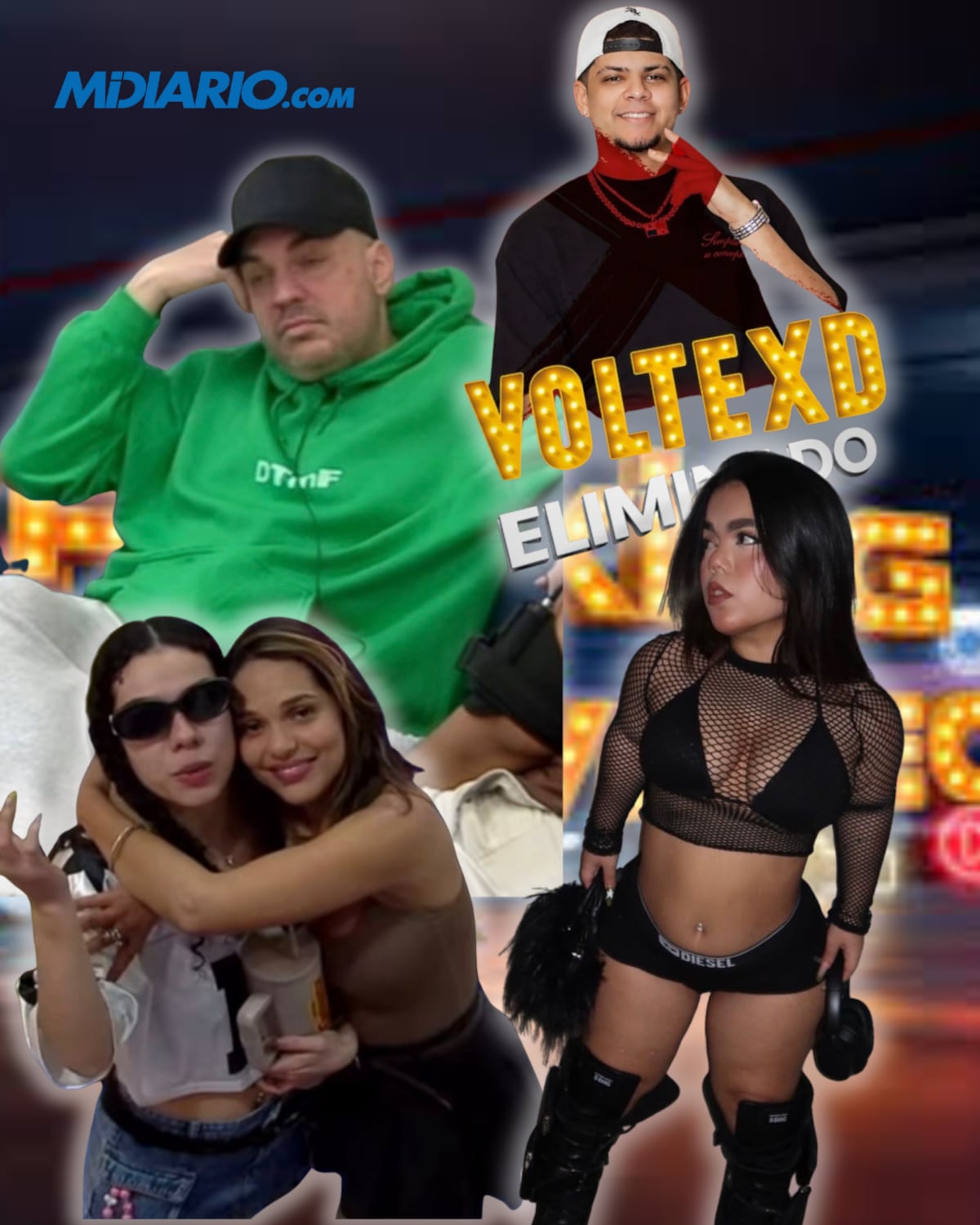 Polémica, sanción y eliminación marcaron la última gala de ‘Parking de Yen Video’