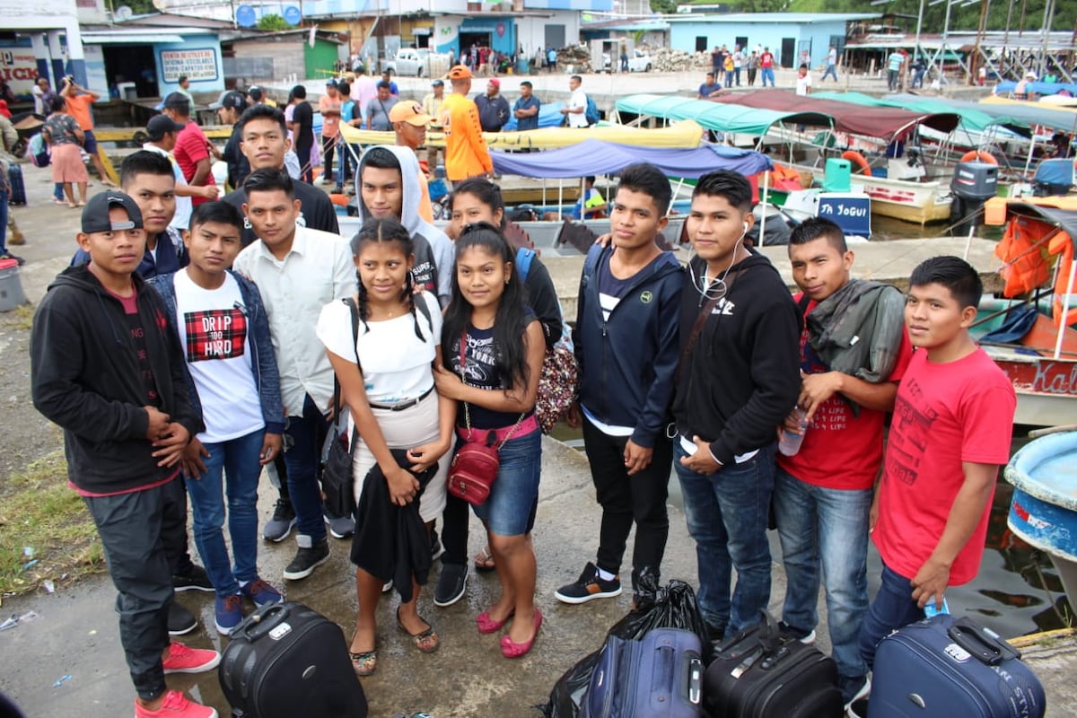 Capacitación intensiva para estudiantes ngäbes