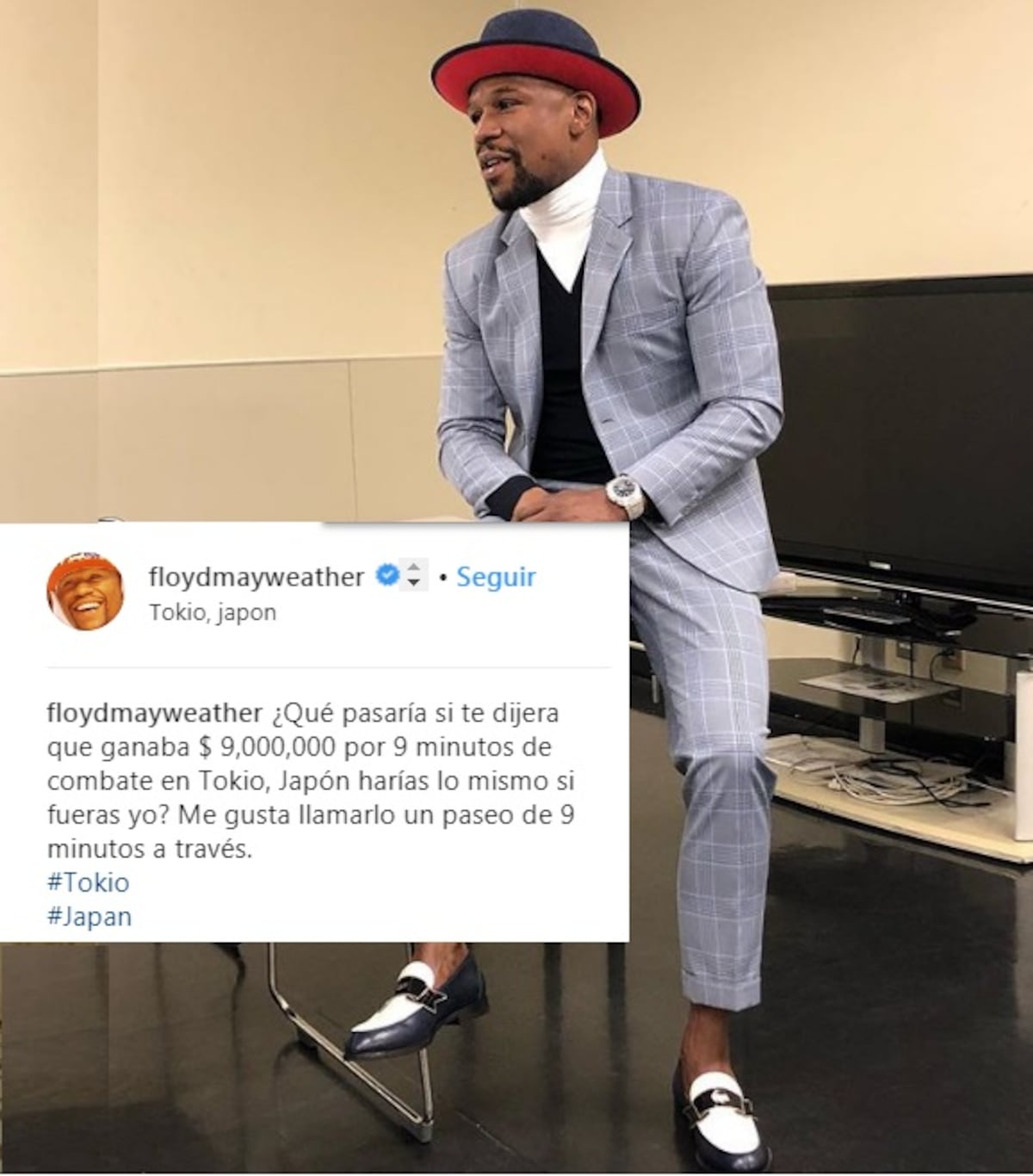 Mayweather alardea sobre los millones que ganó y asegura no sabe dónde ponerlos
