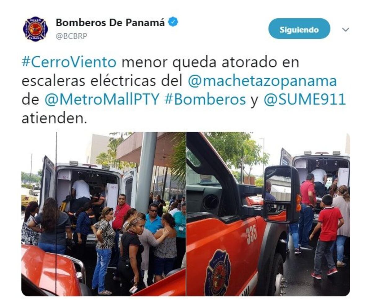 Menor quedó atorada en escaleras eléctricas en almacén de Metromall 