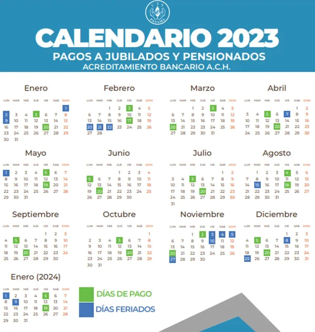Solo para jubilados y pensionados . El lunes 20 es el segundo pago de marzo