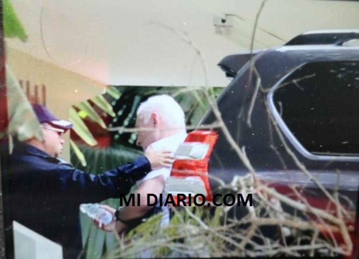 Martinelli fue dado de alta,regresó a prisión y ya no saludaba a las cámaras