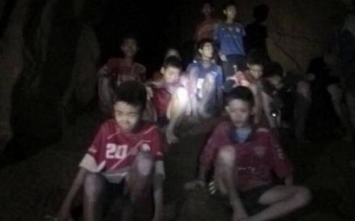 Hollywood hará película del rescate de los niños de la cueva de Tailandia