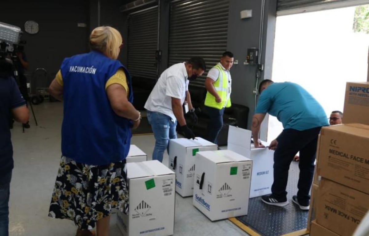 Llegaron más dosis de vacunas contra el covid-19