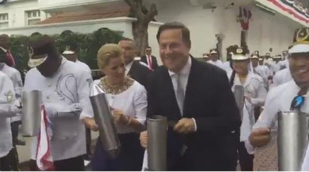 VIDEO. ¡Pareja presidencial le mete a la churuca, woopa!