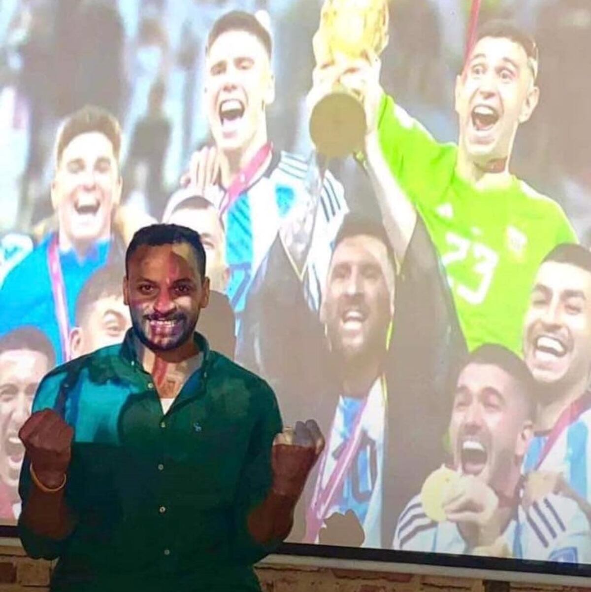 Joven egipcio muere de felicidad mientras celebraba el título de Argentina