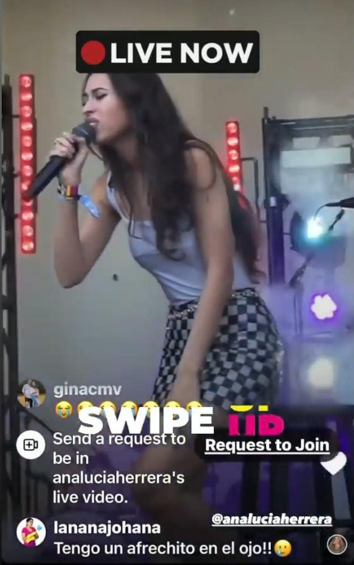 Hija de Ana Lucía Herrera participa del importante festival de música Lollapalooza en Chicago