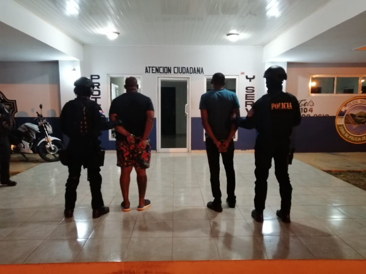 Detenidos durante allanamiento en Arraiján