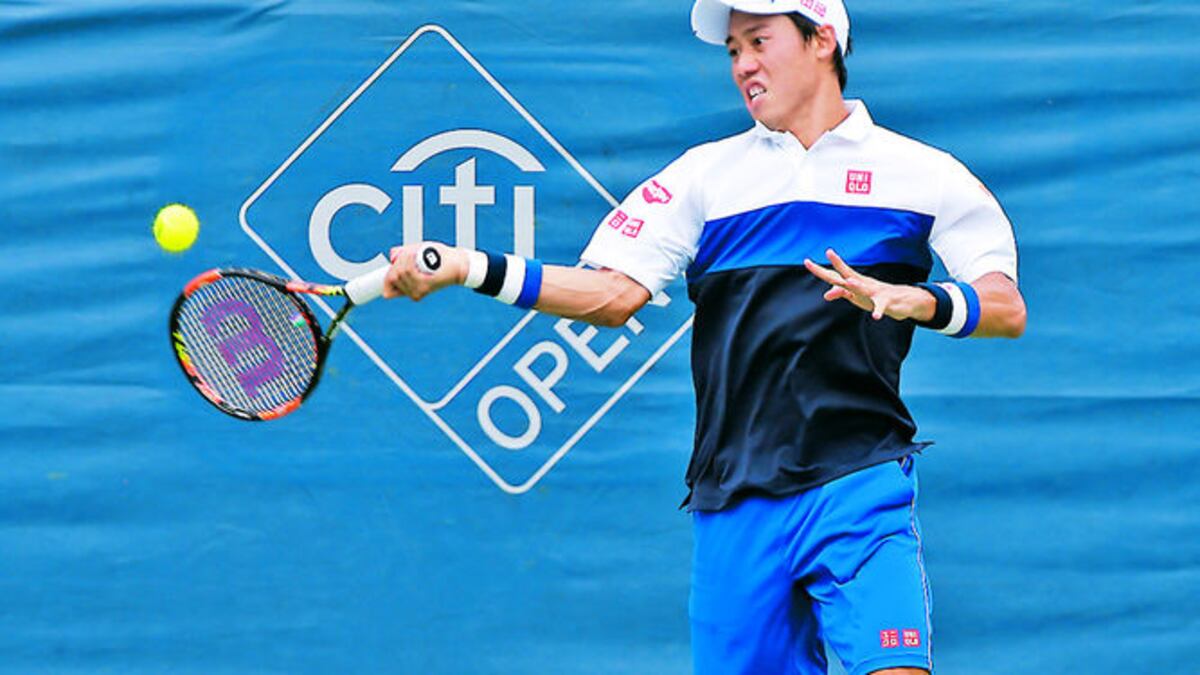 Nishikori da positivo por covid-19 y está en duda su participación en el Abierto de Estados Unidos