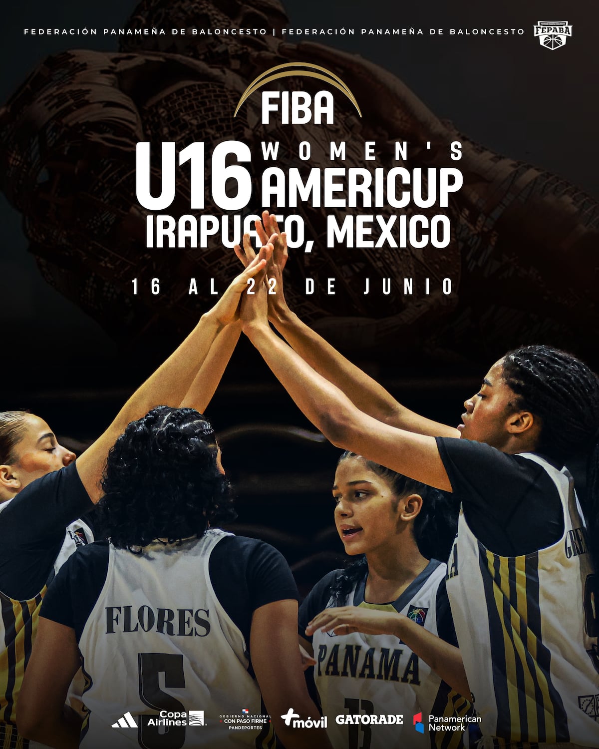 La fiebre del baloncesto juvenil: Panamá Sub-16 busca su pase al Mundial FIBA 2026