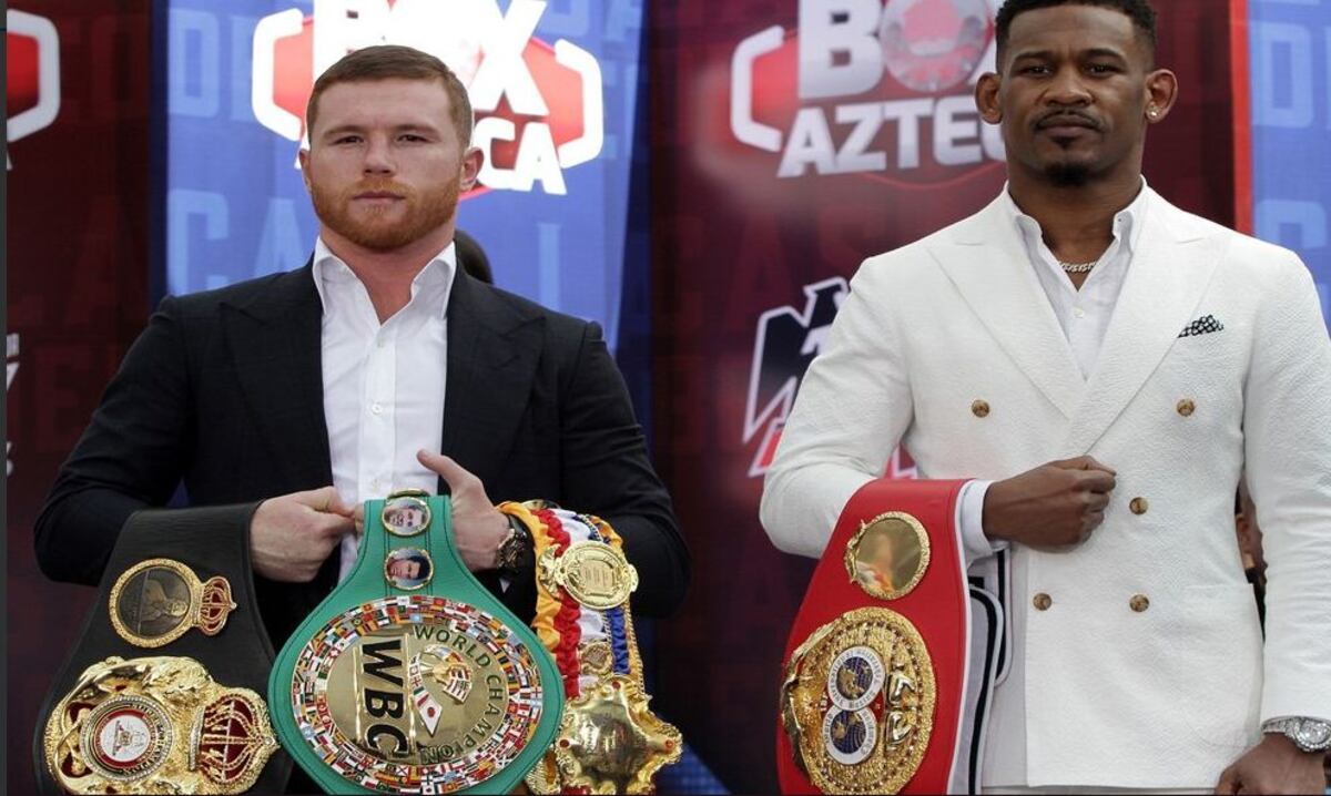 Entérate de qué está hecho el cinturón que disputarán Canelo y Jacobs