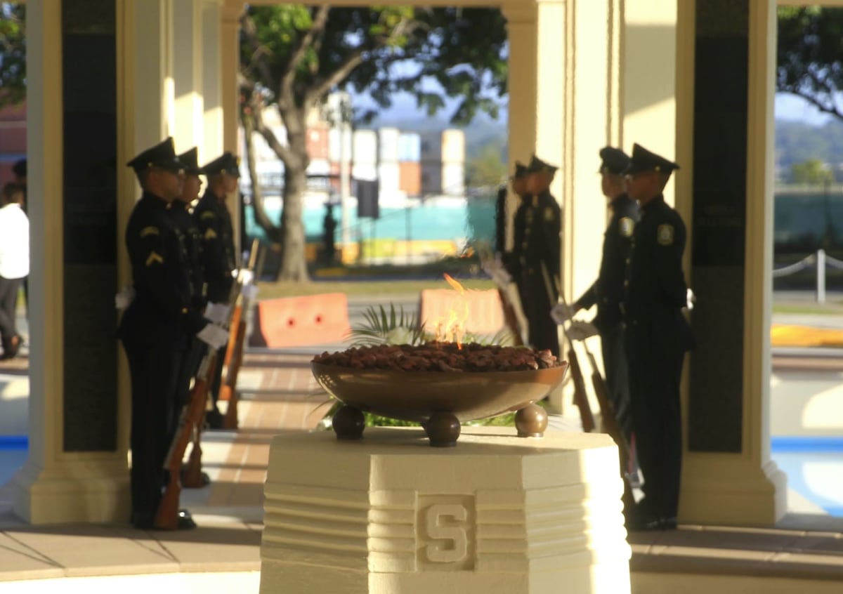 El homenaje del 9 de Enero dejó una escena que no pasó desapercibida