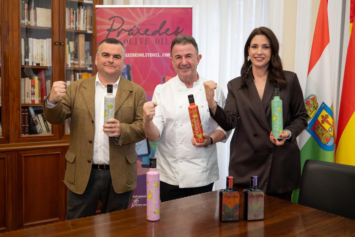 El chef Martín Berasategui se une a Práxedes Olive Oil como embajador de su aceite 