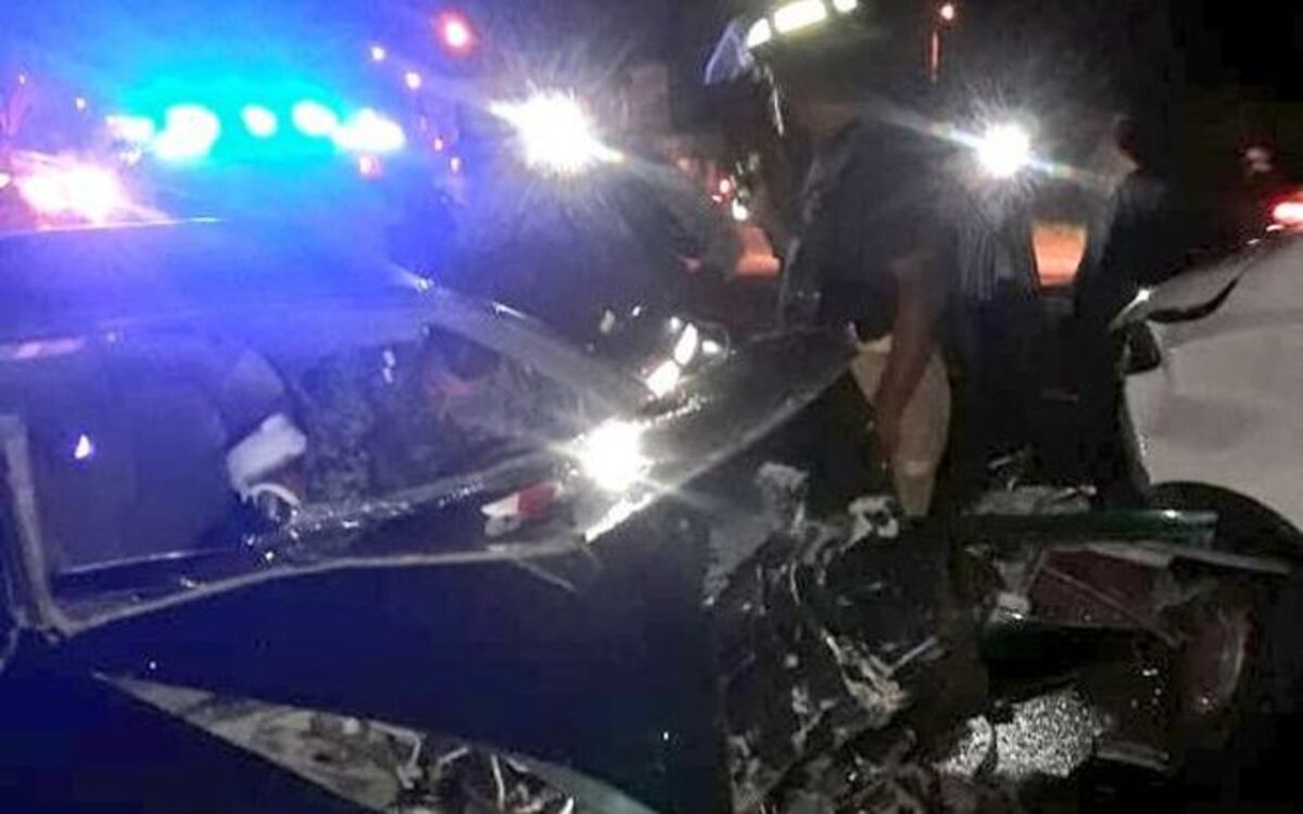 Un muerto y dos heridos en accidente en Interamericana. Uno quedó atrapado.Video