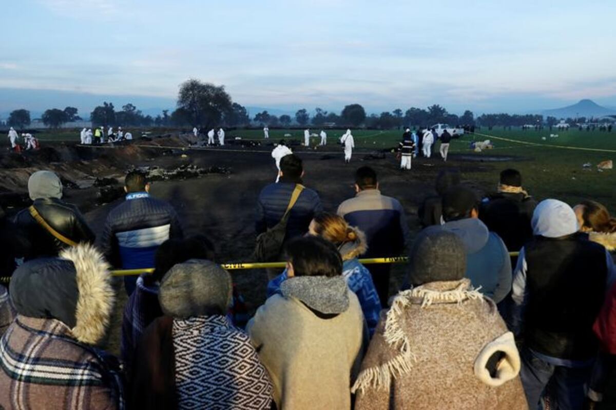 Robaban combustible y al producirse una explosión 66 personas mueren