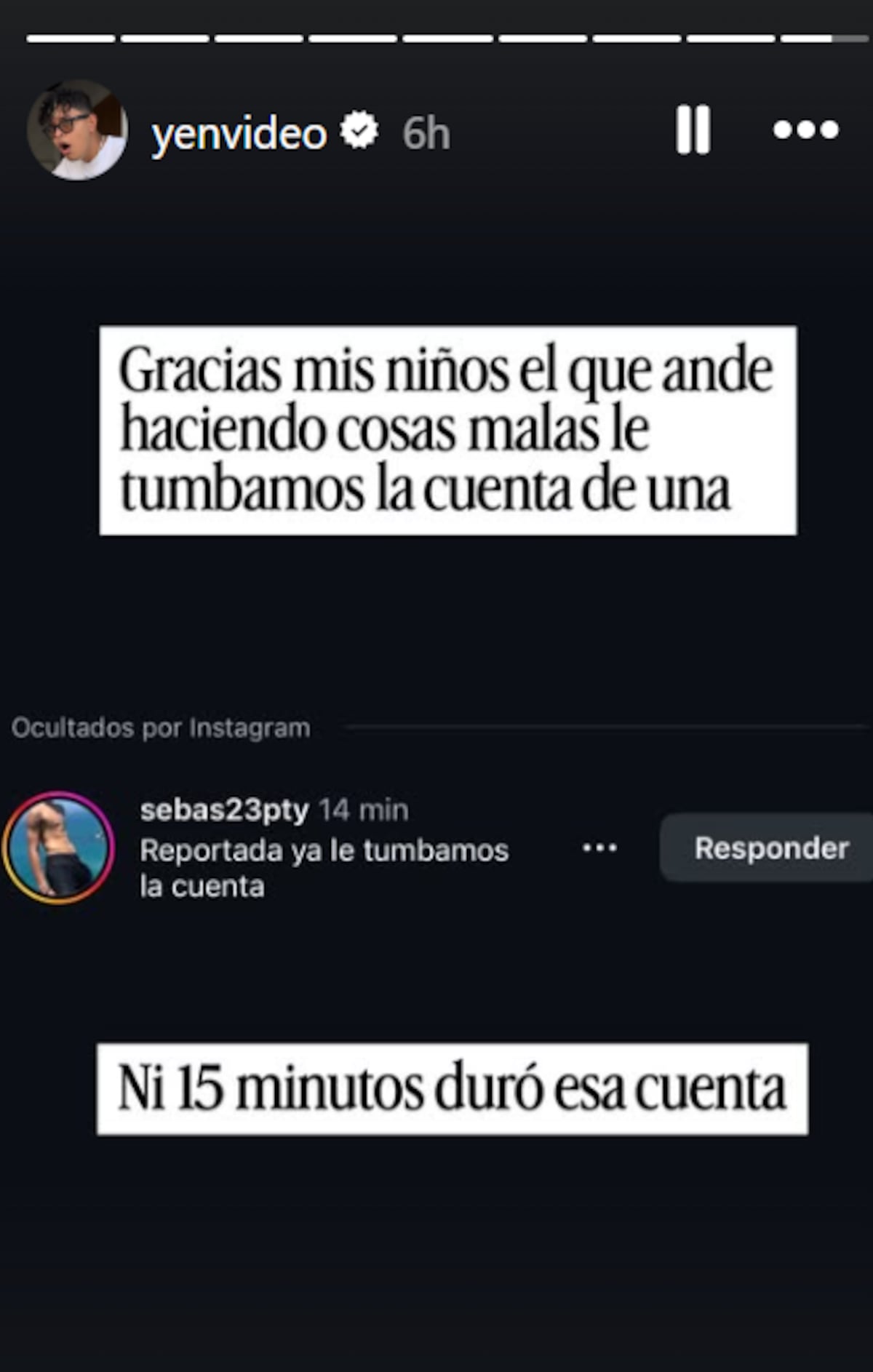 ¡YEN VIDEO SE EMBERRACÓ! ‘Están creando cuentas piratas’ para hacerse pasar por él y sacarle plata a sus seguidores