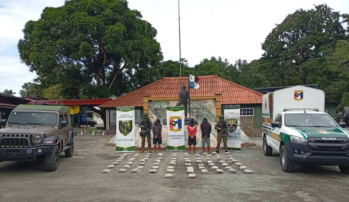 Senafront incauta droga en Guna Yala y Chiriquí: 14 aprehendidos