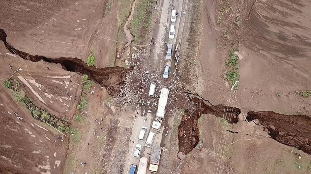 ¡La Tierra cambia! Una enorme grieta en Kenia divide al continente africano