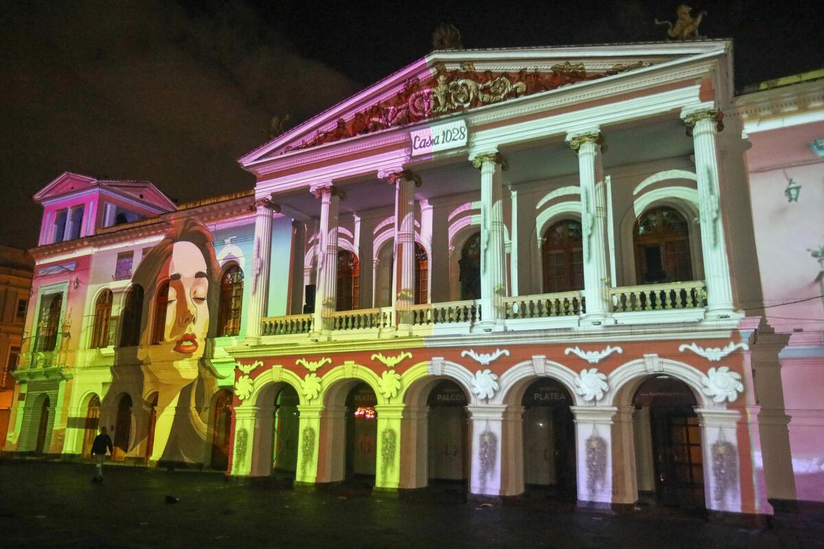  Leyendas, historia y cultura: Quito se ilumina con su festival de ‘mapping’ Luz de América