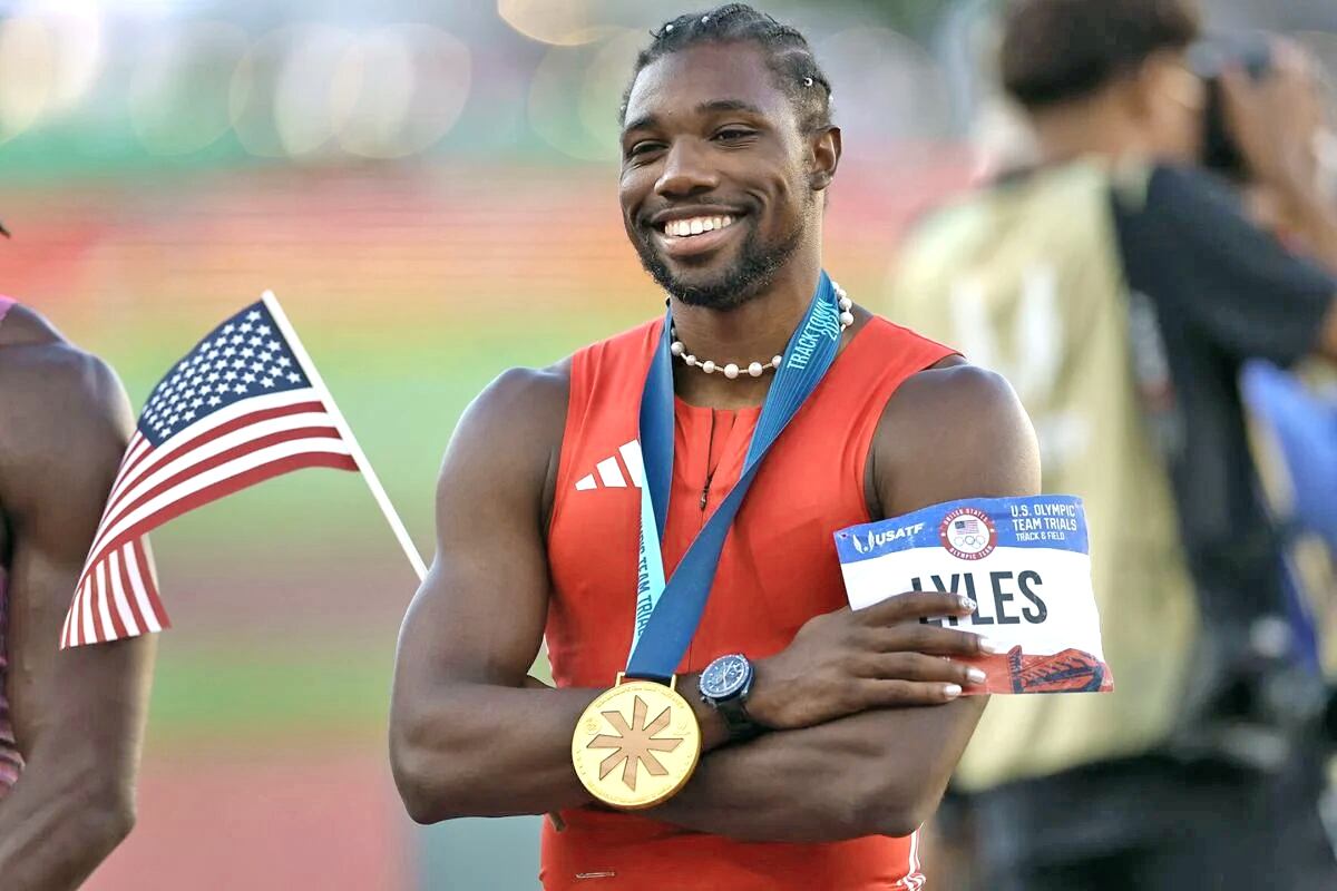 ¡La explosiva victoria de Noah Lyles en los 100 metros de Hayward Field!
