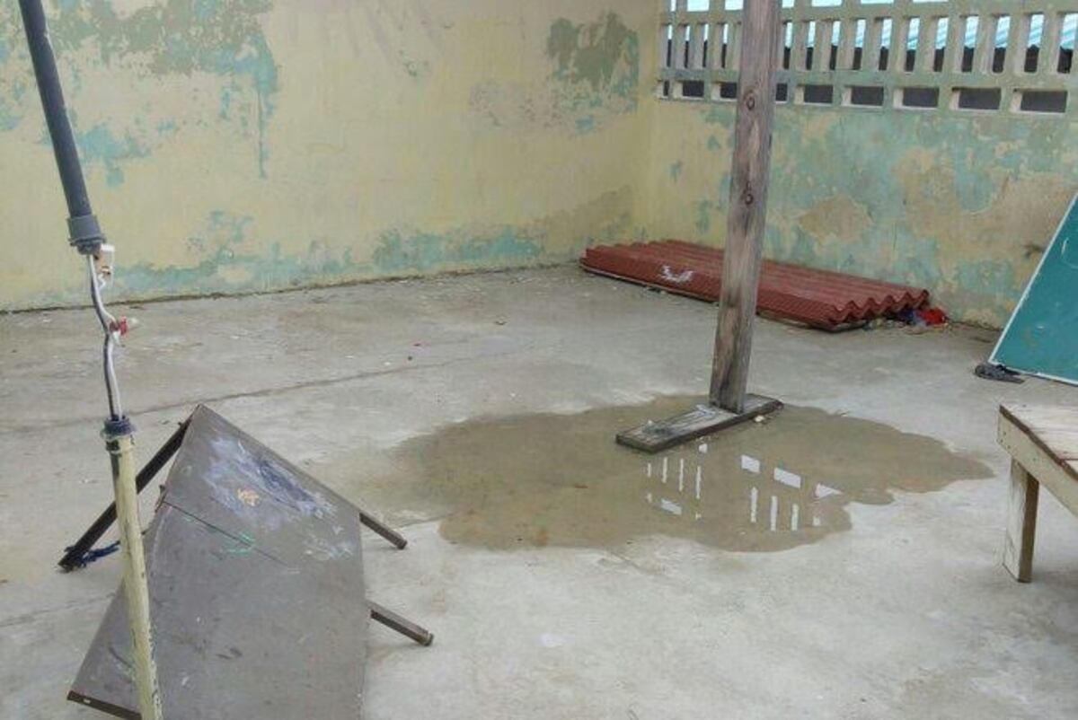 ¡SIN TECHO! Así se encuentra la escuela de Gardi Dubbile en Guna Yala |VIDEO