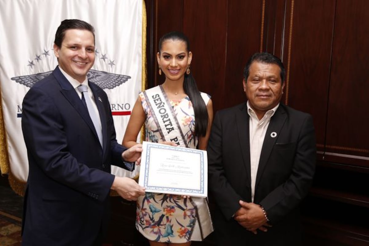 'Vienen cosas buenas para la Comarca', asegura la miss Rosa Iveth Montezuma