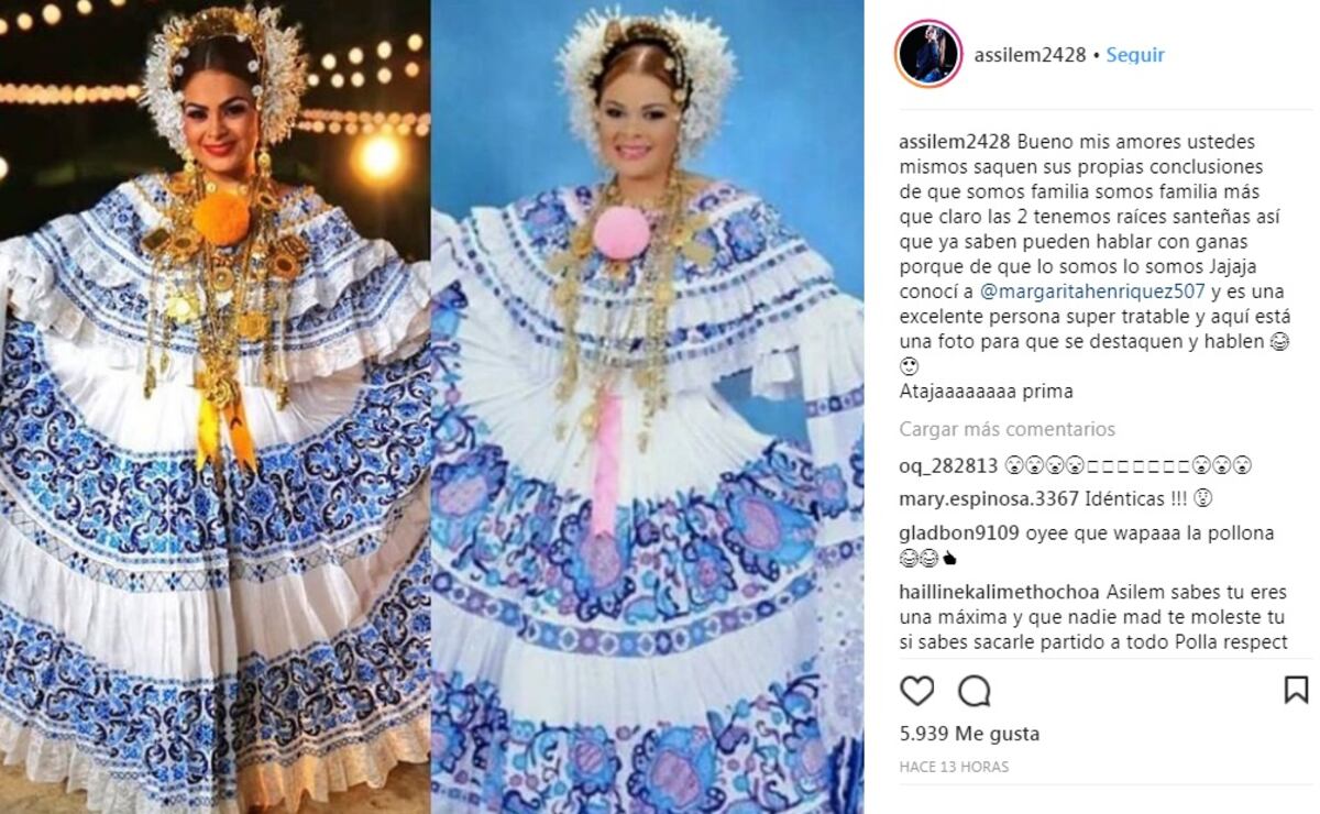 ¿Ah, cómo así? Margarita y Assilem aseguran en redes que sí tienen parentesco