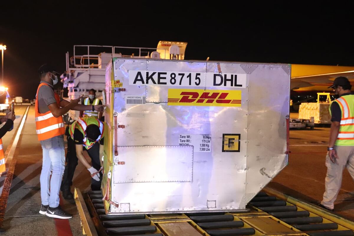 Panamá recibe el cuarto lote de vacunas pediátricas contra la covid-19