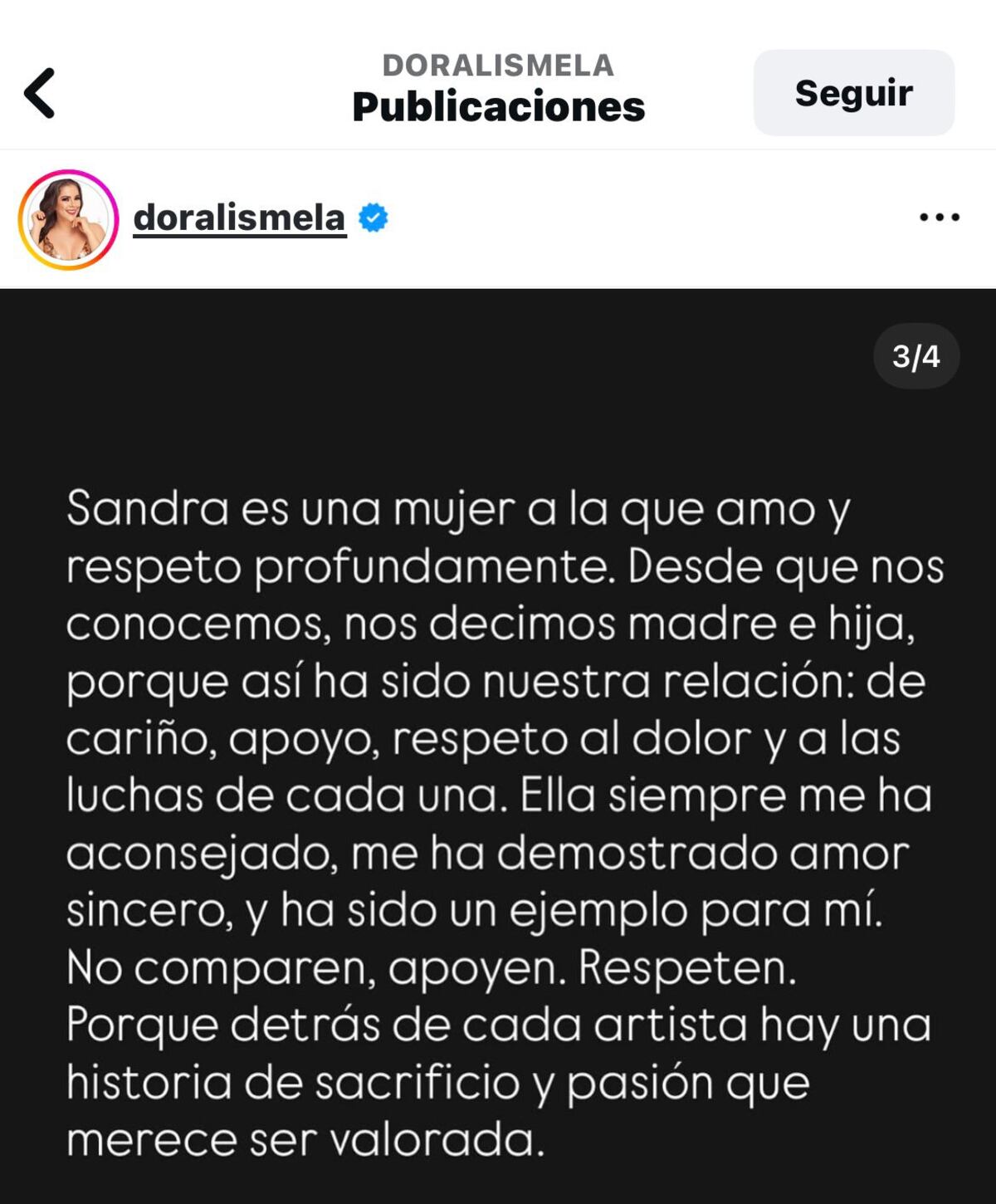 Le tiraron a Doralis... ¡y Sandra salió con la chancleta en mano para defenderla en redes!