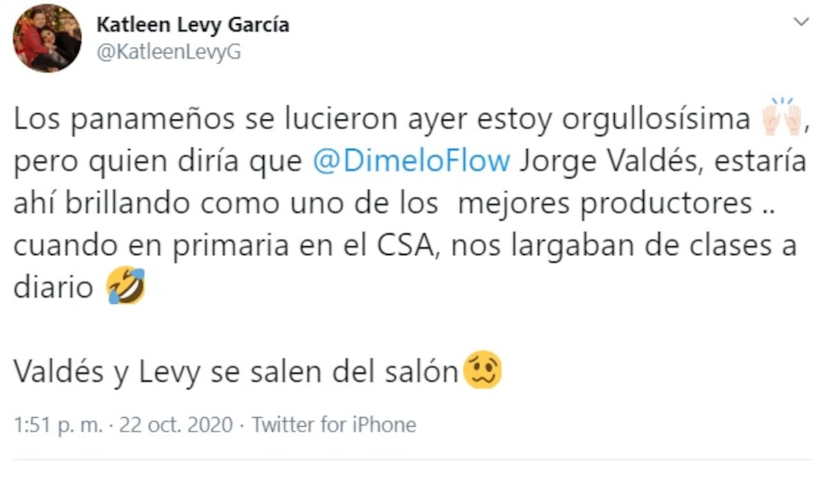 Katleen Levy revela que su amistad con novio de Jacky Guzmán viene de atrás. Orgullosa de Dímelo Flow y de Sech