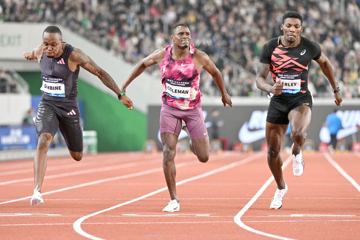 ¿Romper el récord de Bolt? Callan al velocista Coleman en la Liga Diamante de Shangai 