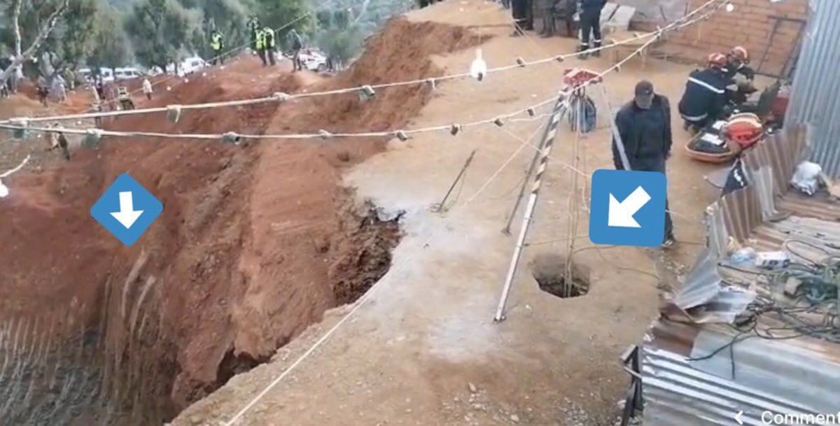 Rayan, el niño marroquí atrapado en un pozo, está a punto de ser rescatado. Video