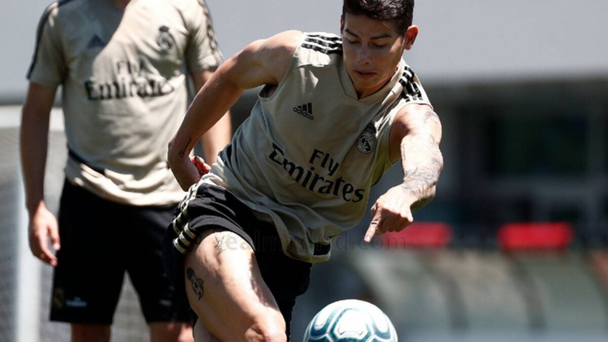 Después de varios años, al fin James habría podido librarse del Real Madrid