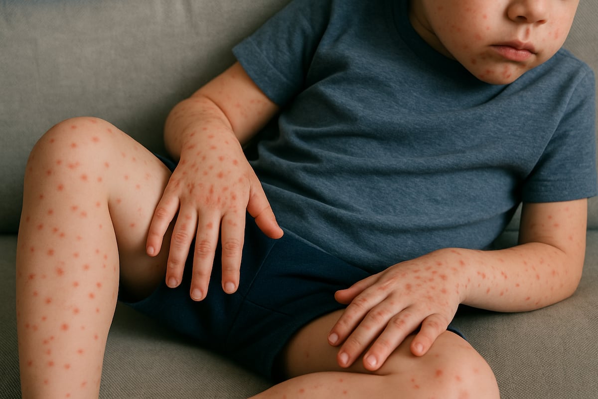 ¡Cuidado! Virus de manos, pies y boca se propaga más rápido 