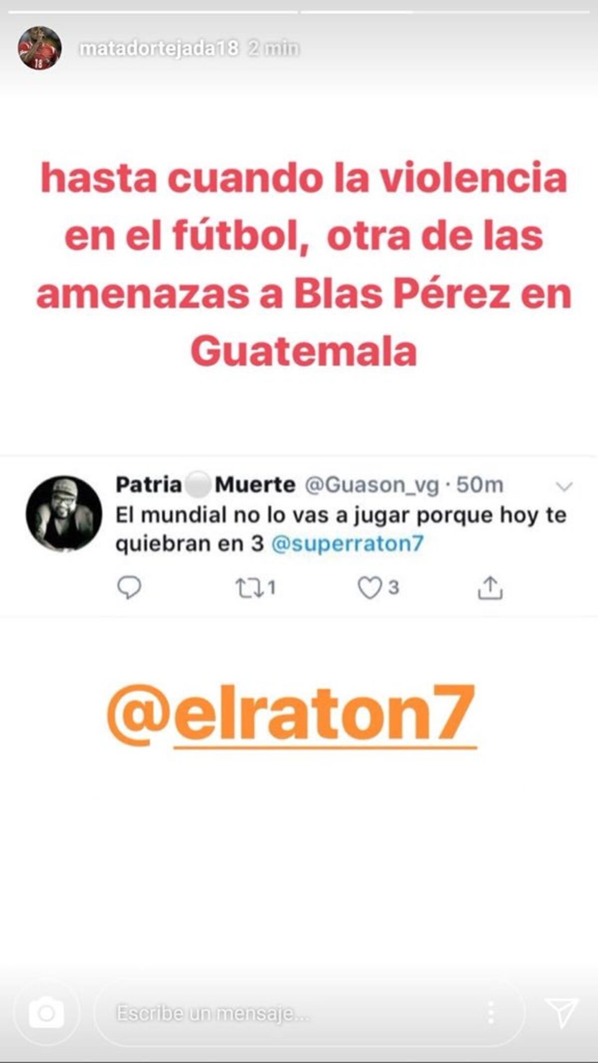  ¡SE FORMÓ! Amenazan a Blas Pérez con quebrarlo antes del mundial