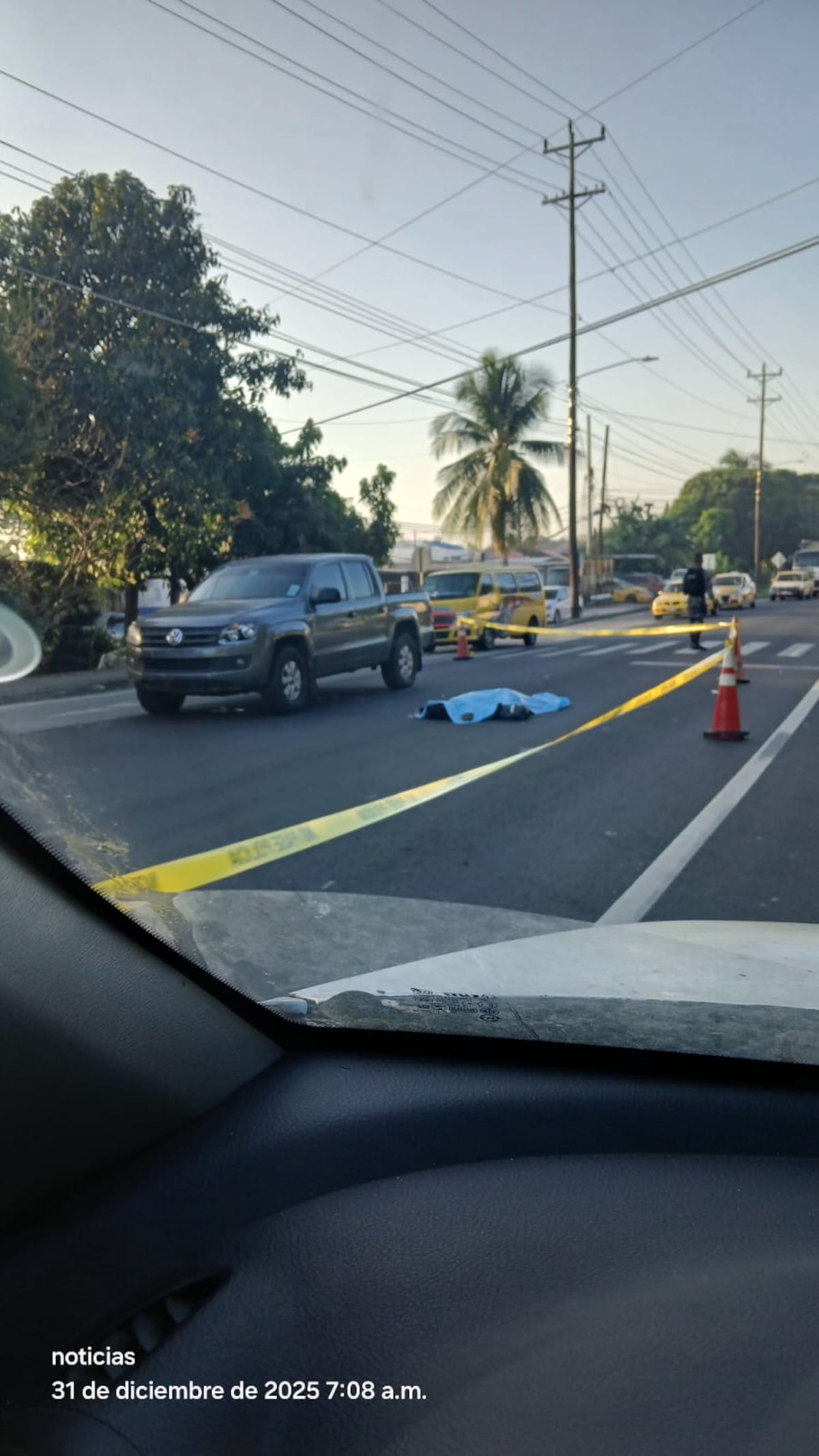 Fatal accidente cobra una vida en la vía José Agustín Arango