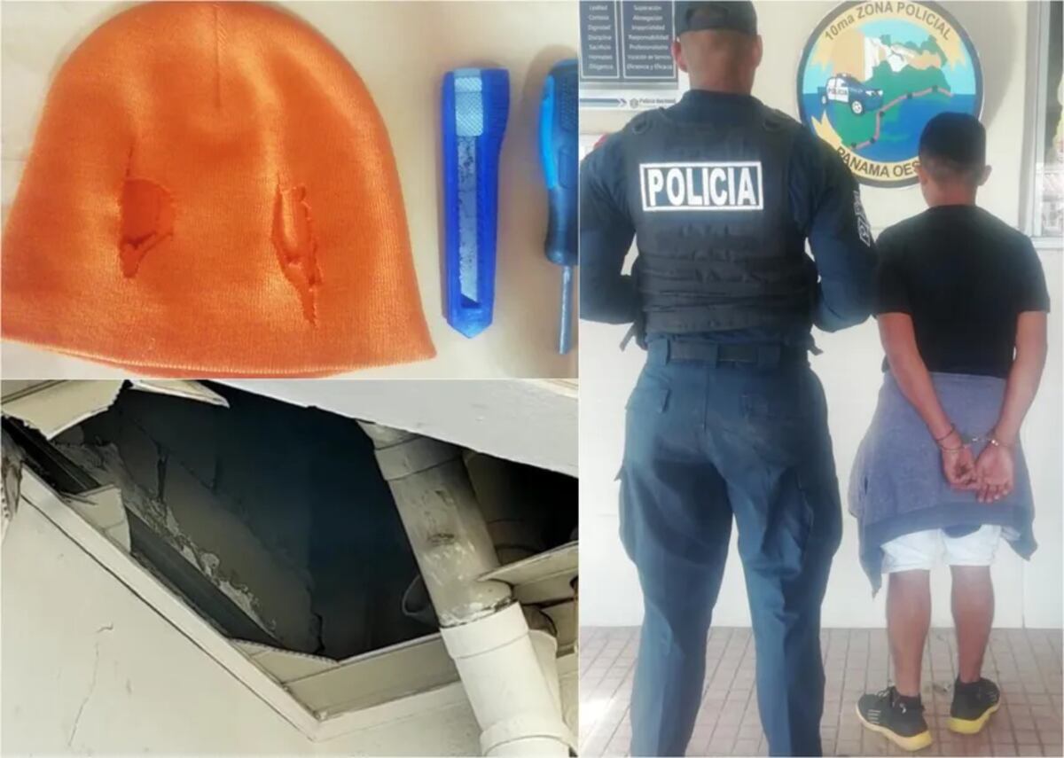 En pleno Año Nuevo. Frustran tentativa de hurto en sucursal de la Caja de Ahorros de La Chorrera