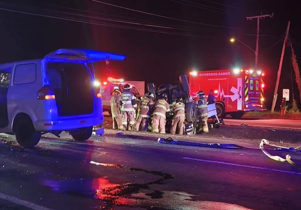 En menos de 24 horas: cinco vidas perdidas y tres heridos enlutan las carreteras panameñas