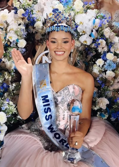¡44 años después! Joheirry Mola, con solo 24 años, devuelve la corona de Miss Mundo a República Dominicana